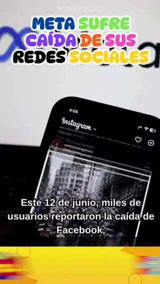 🚨 WhatsApp, Instagram y Facebook dejaron de funcionar