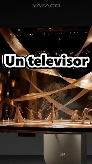 😳📺 Este televisor desaparece cuando no lo usas