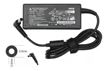 CARGADOR PARA LAPTOP ASUS - PUNTA REDONDA